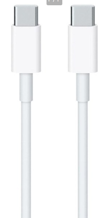 کابل برند آیفون USB-TYPE_Cمدل MQKJ3ZM طول یک متر اصل ویتنام 60W