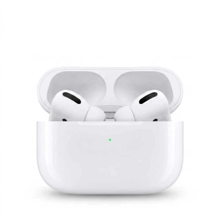 هدفون بلوتوثی اپل مدل AirPods Pro 2nd Generation با نویز کنسلینگ فعال (ANC)، نویز کنسلینگ میکروفون (ENC)، درگاه شارژ USB Type-C، با قابلیت شارژ بیسیم، دارای میکروفون دوگانه از نوع Beamforming، مقاومت در برابر رطوبت و عرق