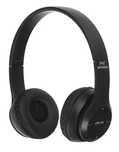 هدفون بلوتوثی مدل P47 بدون قابلیت نویز کنسلینگ، درگاه شارژ Micro USB، دارای شیار کارت حافظه