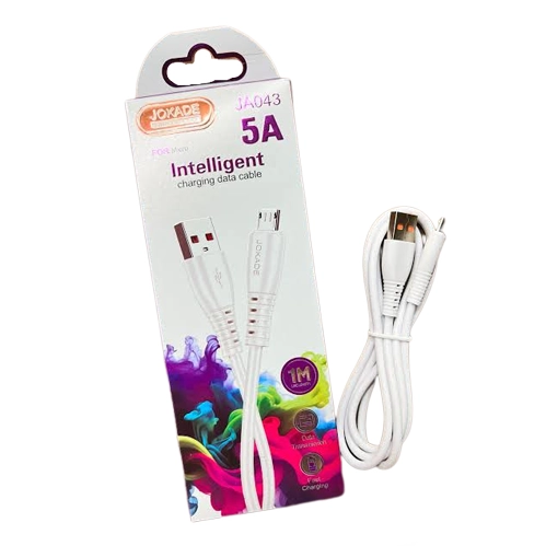 کابل شارژ میکرو JOKADE مدل JA043 فست شارژ ۵ آمپر طول ۱ متر